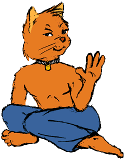 Dahan waving at ya!